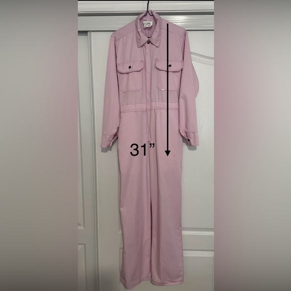 Pink Coveralls with Pockets - Picture 8 of 11